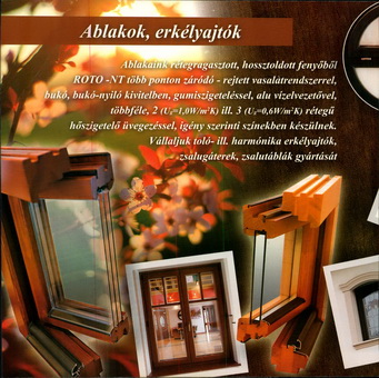 Axistherm fa nyílászáró prospektus